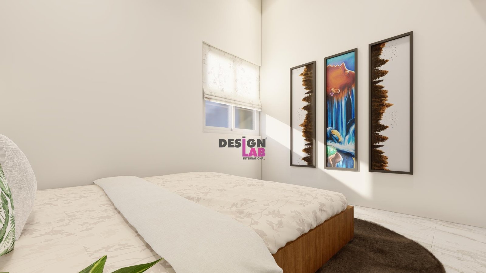 Small bedroom window design