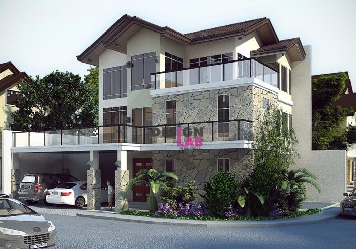 contemporary big villa design