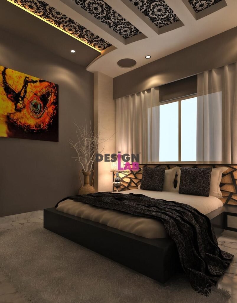 modern curtain designs for bedroom
