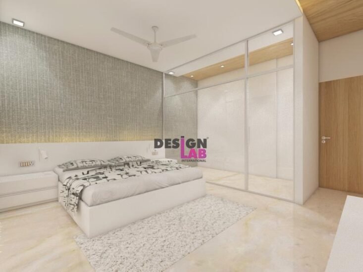 Wardrobe Designs For Small Bedroom With Mirror 733x550 