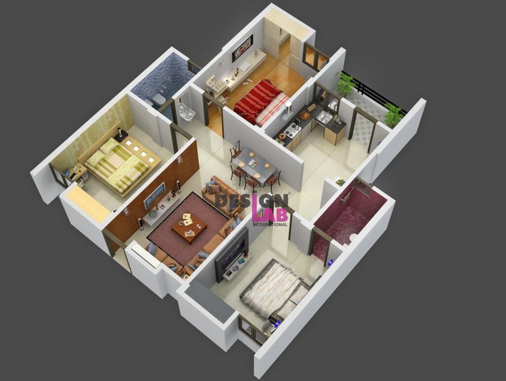 Image of Small 3 Bedroom House Plans