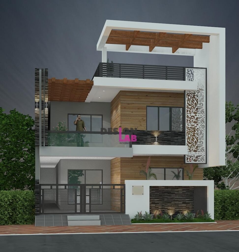  Image of Double storey houses with balcony Plans