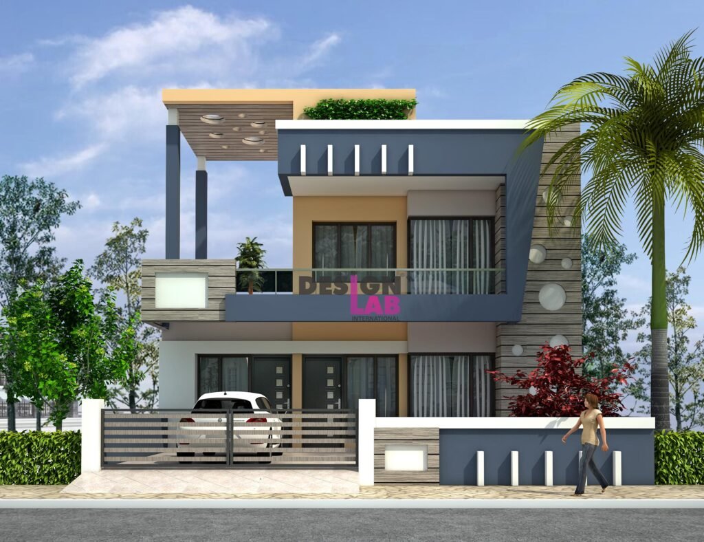 modern house exterior paint design