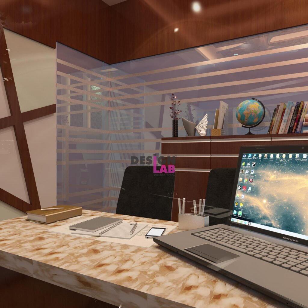 Modern boss Office Cabin Design