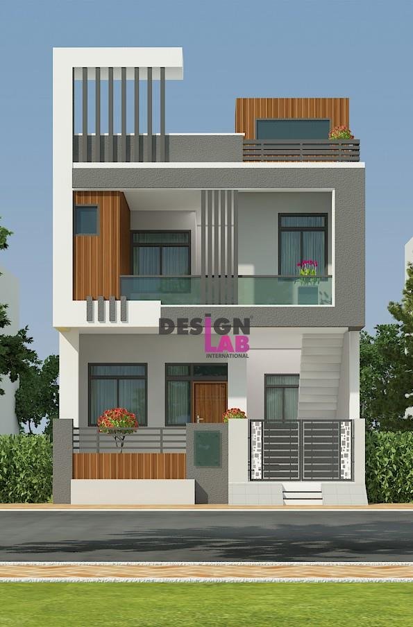 Image of Two floor house design simple