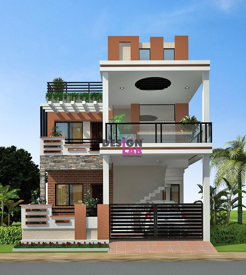 Image of Modern 2 storey house design