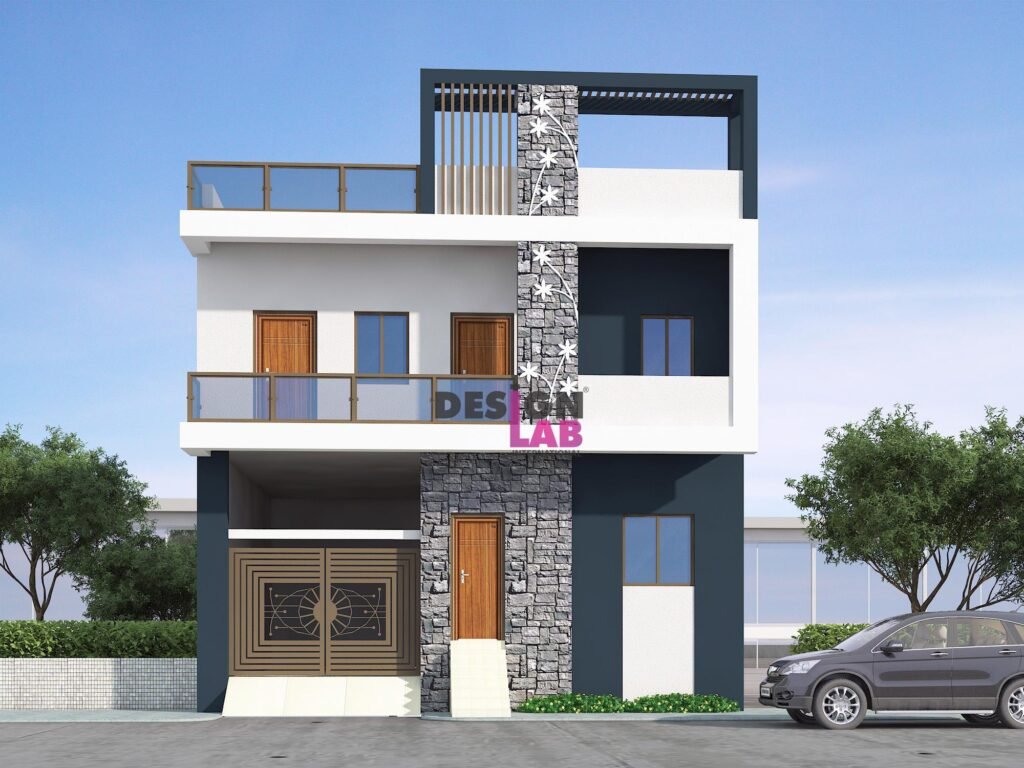 Image of Small house front design pictures