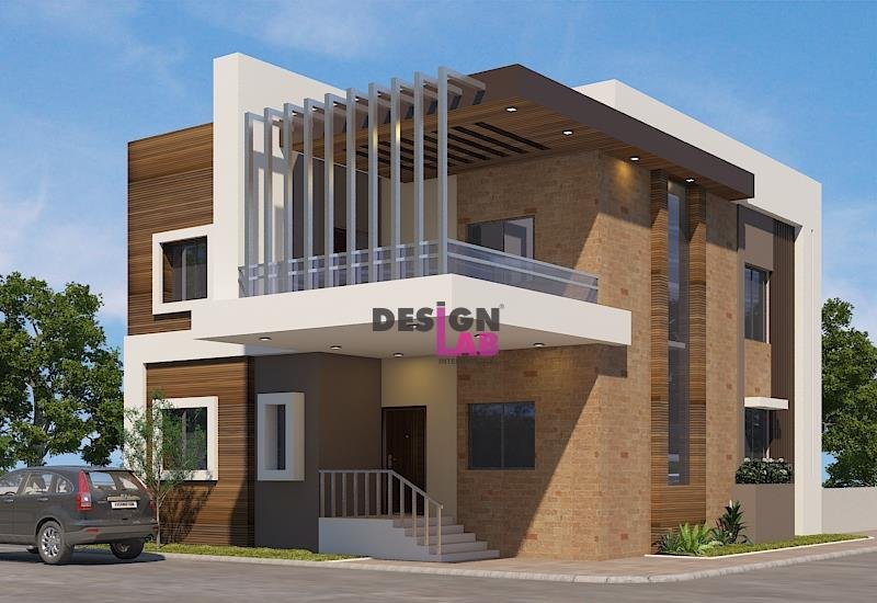 Image of 3D house plans with dimensions