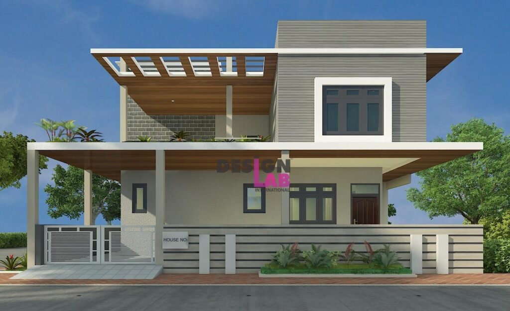 Image of Front elevation Designs for Small houses