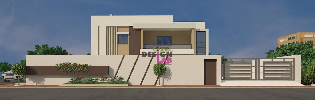 Image of Modern single story house Plans2023