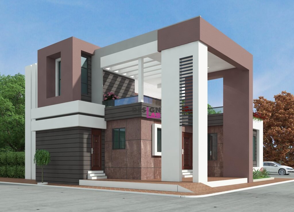 Image of Indian house front elevation designs photos 2023