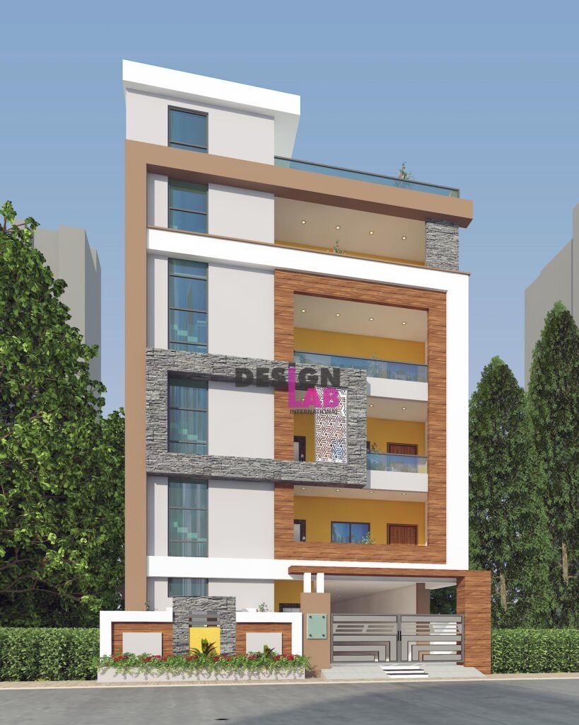 Image of Modern small apartment Design Exterior