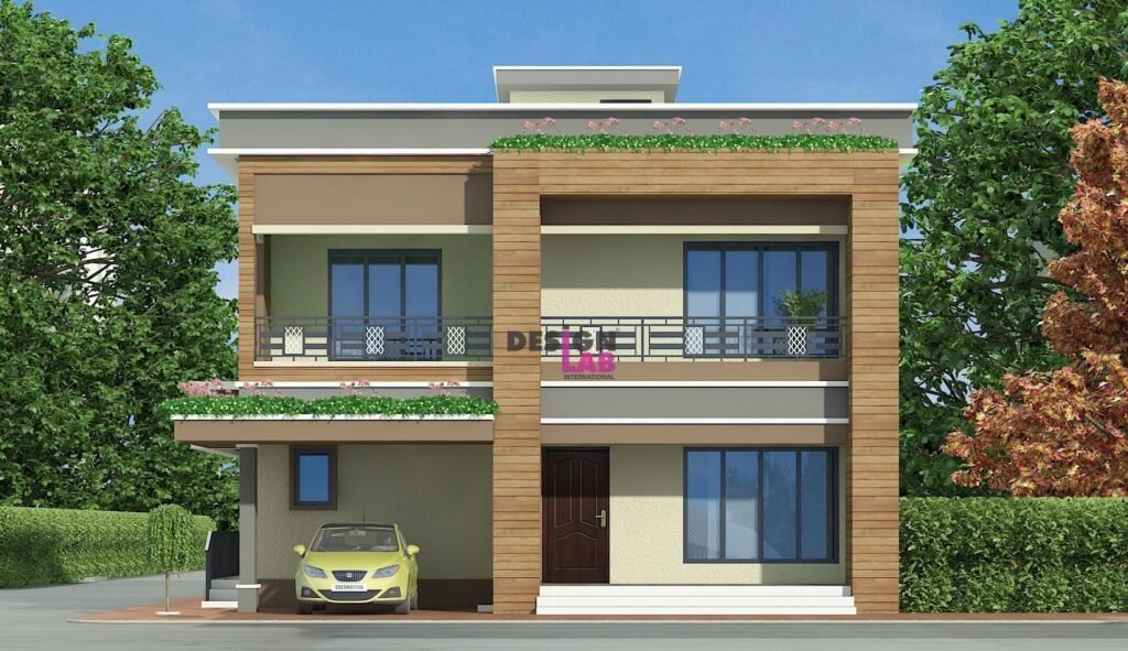 Image of Double story House Design 3D