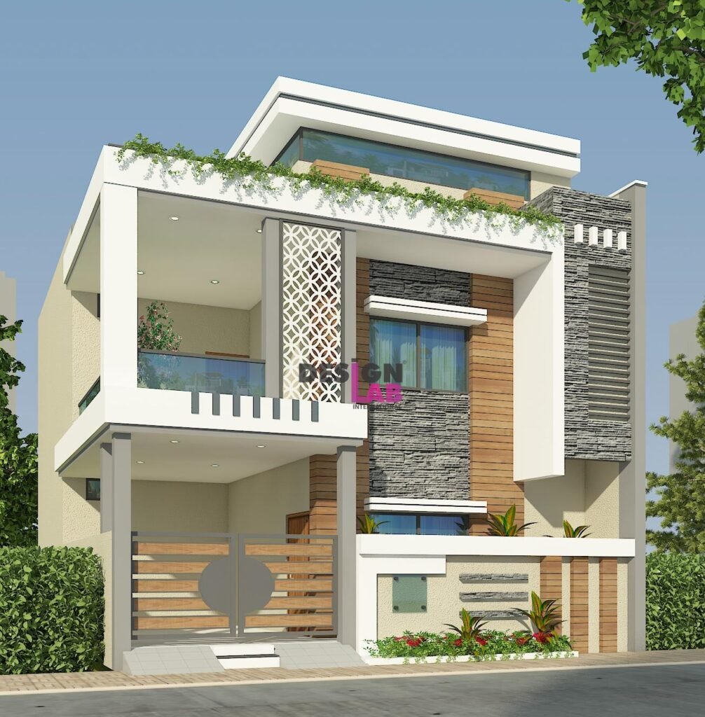 Image of Two storey house Exterior design