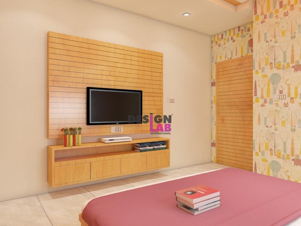 Image of TV unit design for bedroom 2023