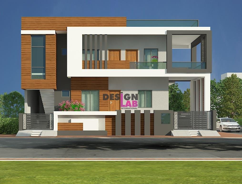 3D Architectural Rendering Services Interior Design Styles Modern 5 Bedroom Duplex Designs