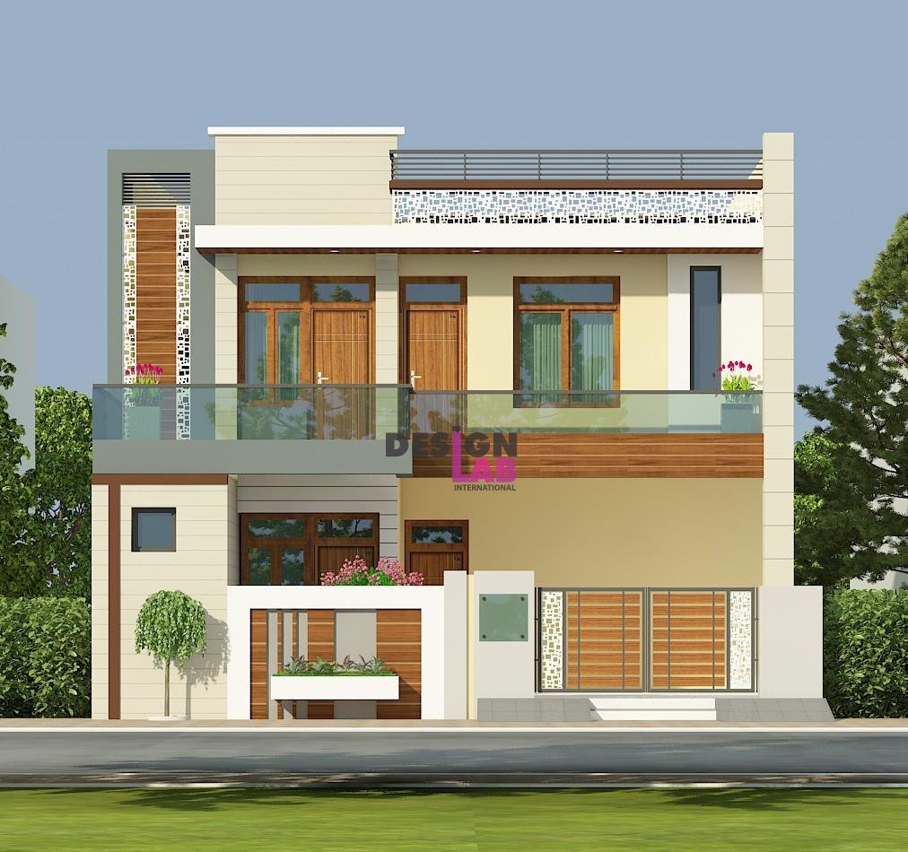 Image of 15*50 house plan 3d elevation