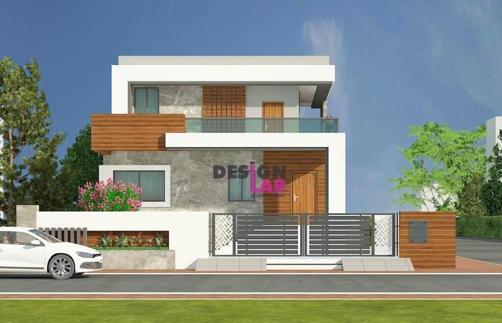 duplex exterior design