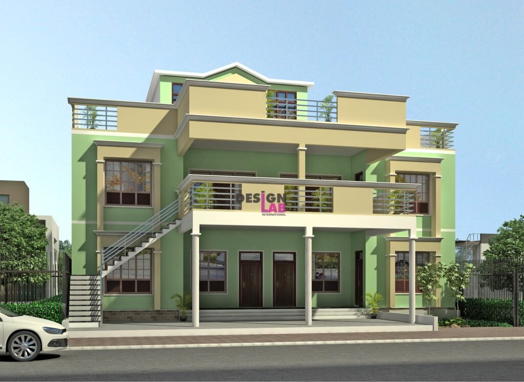 Image of Front elevation of bungalow2023