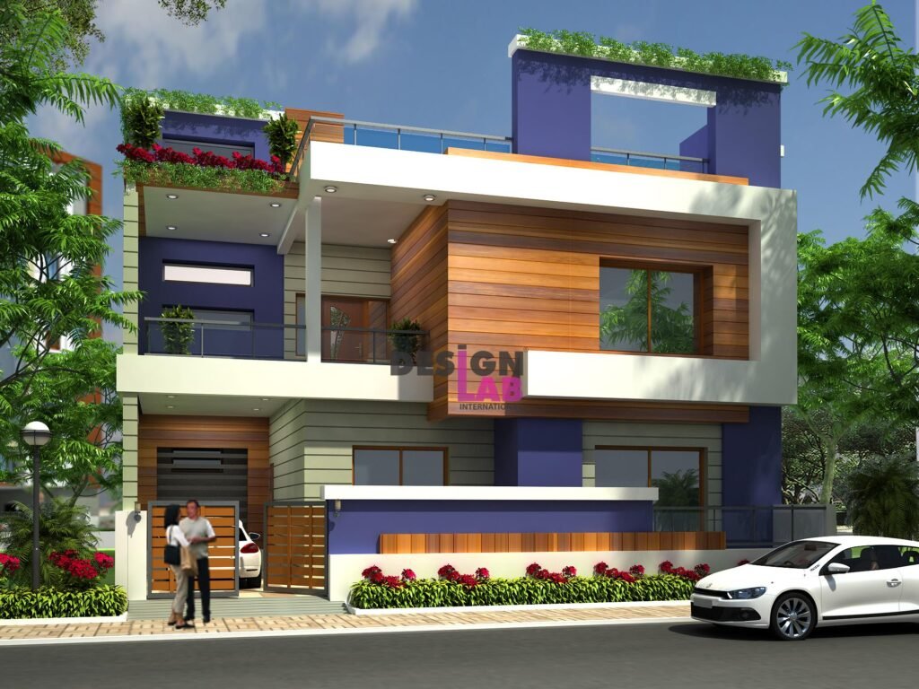 Image of Best colour combination for building exterior