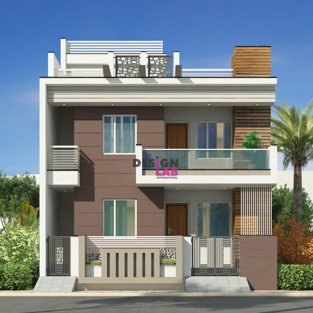 Image of Modern exterior balcony designs pictures